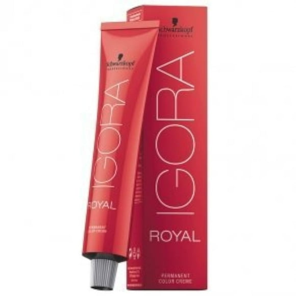 Schwarzkopf Igora Royal 8-77 - Color/tinte para cabello extra rubio claro cobrizo, tubo de 60 ml de Igora Royal