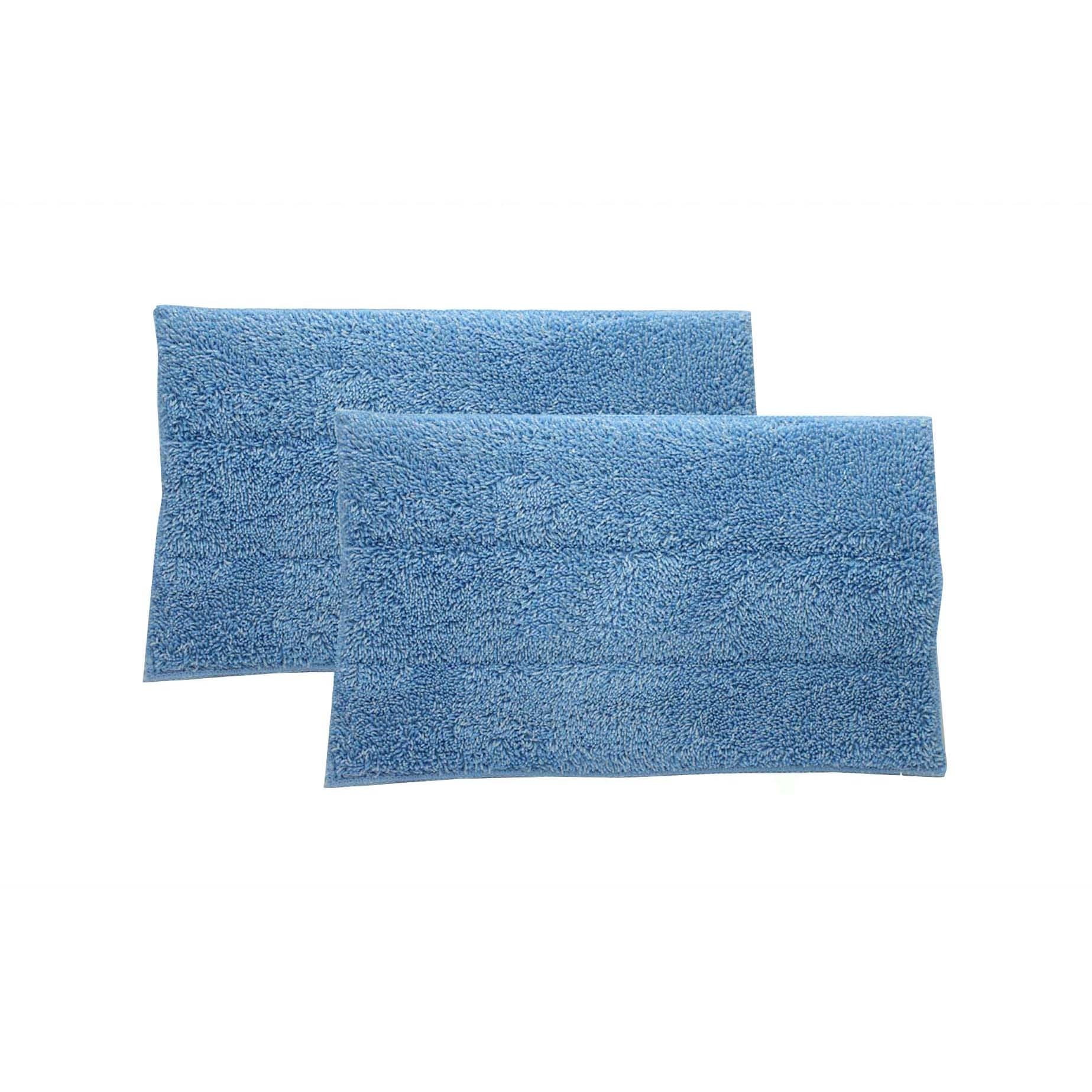 2 Blue Steam Mop Pads Fits HAAN®, Part # RMF2, RMF4