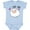 AE-Light Blue, variant on I Love Ewe Cute Sheep Boys or Girls Baby Bodysuit