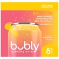thumbnail image 2 of bubly Bellini Bliss Sparkling Water, 12 fl oz, 8 Pack Cans, 2 of 6