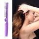 thumbnail image 2 of Peine de masaje antiestático con cepillo de bolsillo para barba plegable para hombres y mujeres (púrpura) Tmvgtek Cuidado Belleza, 2 of 9