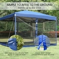 thumbnail image 6 of ZXNYH 10’ x 10’ Beige Pop Up Outdoor Canopy, Waterproof Portable, 6 of 7