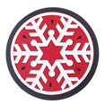 thumbnail image 1 of Christmas Absorbent Coaster Xmas Tree Snowflake Coaster Silicone Drink Coaster, 1 of 10