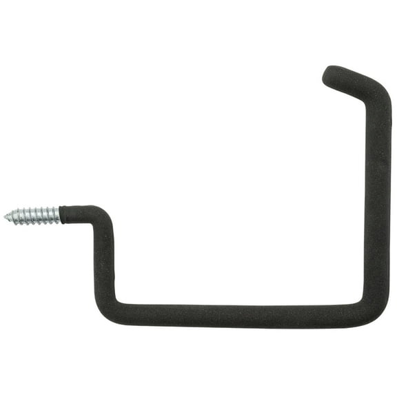 National Hardware 2121BC N112-022 Storage Screw Hook, 50 lb, Steel, Black