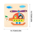 thumbnail image 2 of B Childrens Educational Wooden Puzzle Gift Transportation Themed For Creative Fun, 2 of 6