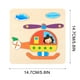 thumbnail image 2 of Rompecabezas de madera para niños pequeños Fiudx juguetes de forma y transporte, 2 of 2