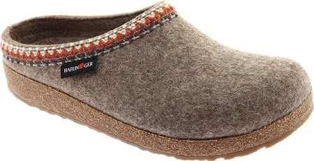 haflinger zig zag clog