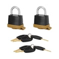 thumbnail image 5 of 2Set Padlock Pad Lock W/6 New Keys For Caterpillar (CAT) 5P8500 246-2641, 5 of 9