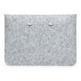 thumbnail image 3 of MasteelfCA 1PC Laptop Storage Bag Portable Computer Bag Storage Pouch Compatible for Tablet Notebook (Light Grey, Size 13.3inch), 3 of 8