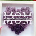 thumbnail image 1 of MesaSe Wooden Flower Display Case Memory Shadow Box Frame Birthday Gifts for Mom Grandma, 1 of 3