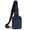 Blue, variant on Sling Bag, Crossbody Bag with Zipper Lock, RFID Blocking & Water Resistant for Men and Women,Camouflage Black