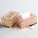 thumbnail image 2 of Caja de pañuelos de cristal de estilo europeo, sencilla, para el hogar, la sala de estar, la mesa de café, la caja de papel, la servilleta de escritorio, la caja de almacenamiento de cosméticos, 2 of 6