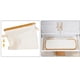 thumbnail image 2 of Cesta de papel higiénico de almacenamiento con tapa y mango Caja de almacenamiento de inodoro para 12 rollos, 2 of 9