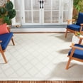 thumbnail image 2 of SAFAVIEH Martha Stewart Geometric Indoor/Outdoor Area Rug, Ivory/Light Grey, 8' x 10', 2 of 4
