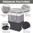 thumbnail image 6 of Yuphony 3Pack Laundry Basket Set Freestanding Waterproof Laundry Hamper 75L Collapsible Tall Clothes Hamper with Easy Carry Handles, 6 of 7