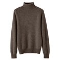 thumbnail image 6 of ManxiVoo Women's Loose Knit Sweater With Raglan Sleeves and Round Neck for Everyday Comfort Fall Winter Casual Pullover Soft Yarn Relaxed Fit L Size Coffee, 6 of 9