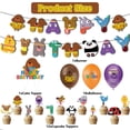 thumbnail image 3 of 32 Pcs For Hey Duggee Theme Birthday Party Decoration Set - Includes Happy Birthday Banner, Cake Topper, Cupcake Toppers, and Balloons for Kids’ Celebrations, 3 of 4