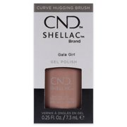 Shellac Nail Color - Gala Girl by CND for Women - 0.25 oz Nail Polish