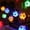 White _Base#6960, variant on Football LED String Lights, Soccer Ball Multicolor Battery Powered Fairy Lights for World Cup Party, Sports Bar and Kids Room Decor, Indoor/Outdoor 10ft