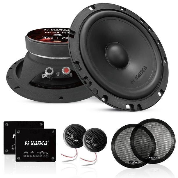 6.5 Component Car Speakers, 550 Watt Pro Car Audio 4 Ohms Stereo Door