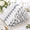 50Pack-Silver, variant on 200 Pack Wrappedware Set Disposable For Wedding