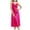 a-RD36716, variant on VNKIDY Women Sleepwear Solid Color Satin Dress Pajama Spaghetti Strap V Neck Midi Length Nightgown Silky Elegant Sleepwear For Comfortable Nights Casual Pjs