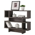 thumbnail image 2 of Benzara Alluring 2-Tier Wooden Display Cabinet, 2 of 4