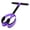 Purple-PP Home Decor, variant on karymi Professional Pedal Stretcher Sit Up Assistant Fitness Foot Resistance Trainer with Tension Rope for Home Workout Core Leg Strength Training Durable Equipment Portable Exercise Tool