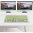 thumbnail image 5 of Large Mouse Pad for Desk Top, Floral Gaming Mousepad Desk Mat for Home Office, Green, 5 of 7