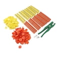thumbnail image 1 of Ear Tag and Pliers Set Animal Ear Tag Clamp Livestock Ear Tag Applicator and Bright Colors Cattle Ear Tags for Farm Animal Identification Card, 1 of 7