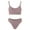 Purple, variant on 5 Pack Women’s Sexy Lingerie Set Seamless Ribbed Wireless Bra and Panty Set (Multicolor, XL)