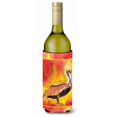 thumbnail image 1 of Pelícano Marrón Caliente Y Picante Botella De Vino Aislador De Bebidas Aislador Hugger, 1 of 1