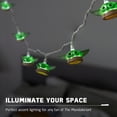 thumbnail image 2 of Cadena de luces STAR WARS Baby Yoda Grogu, 10 LED, 3 m, color blanco frío, 2 of 6