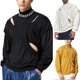 thumbnail image 3 of Men T-Shirt Comfortable Muscle Long Sleeve Casual Clothing Breathable Top Shirt, 3 of 8