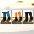 thumbnail image 3 of Polainas para piernas, impermeables, ajustables, antidesgarro, para botas de nieve, para exteriores, 3 of 8