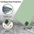 thumbnail image 6 of JETech Case for iPad Pro 11 Inch (2022/2021/2020 Model) with Pencil Holder, Support 2nd Pencil Charging, Slim Tablet Cover with Soft TPU Back, Auto Wake/Sleep (Matcha Green), 6 of 8