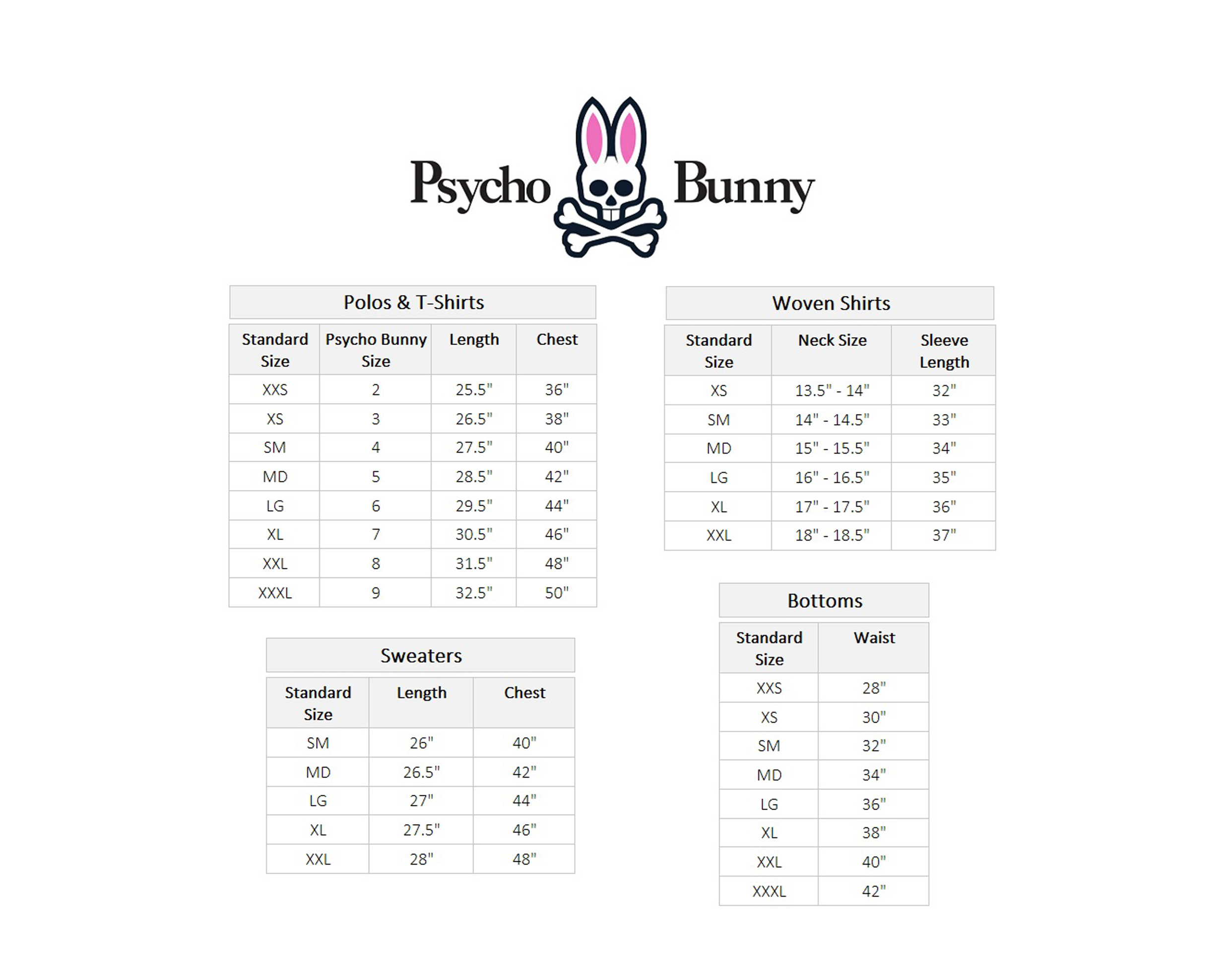 Psycho Bunny Classic V Neck Men s Tee Shirt X Small