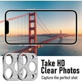 thumbnail image 5 of [2 Pack] Bling Camera Lens Protector for iPhone 13 Pro 6'1\\, 5 of 5