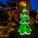 thumbnail image 5 of Inflable de Navidad árbol navideño christmas tree MEGA gigante con multi led ESTELAR DE 4m de alto Artego, 5 of 6