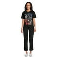 thumbnail image 2 of Hello Kitty Graphic Prints Short Sleeve Cotton Polyester, T-Shirt (Women's), 2 of 5