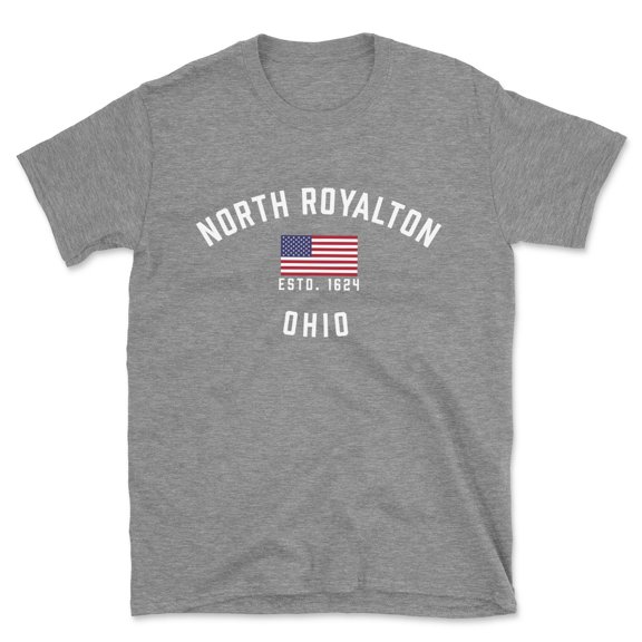 North Royalton Ohio Patriot Men's Cotton T-Shirt