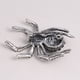 thumbnail image 5 of 4 piezas broche de araña grande Halloween Retro araña broche Pin Halloween araña ropa Decoración, 5 of 5