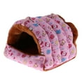 thumbnail image 2 of Nido de Pájaro Casa Cama Tienda Loro Casa de Pájaro Pequeña Mascota Universal Rosa pequeño Sunnimix Bird Parrot Hammock, 2 of 8