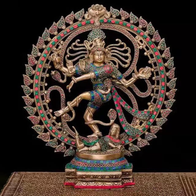 Resina Deidad hindú Decoración hindú Decoraciones Estatuil Budismo Feng Shui India Taindia Estatua de Buda para decoración de jardín de perfecl Estatua de Buda