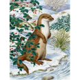 thumbnail image 1 of Carolines Treasures ASA2047CHF Drapeau Loutre Toile Taille Maison, 1 of 4