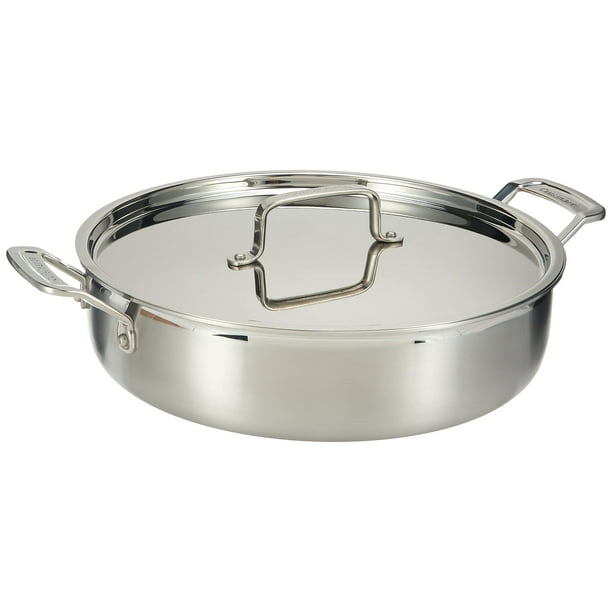 Cacerola Cuisinart MultiClad Pro de acero inoxidable de 5-1/2 cuartos con tapa