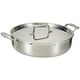 thumbnail image 1 of Cacerola Cuisinart MultiClad Pro de acero inoxidable de 5-1/2 cuartos con tapa, 1 of 5