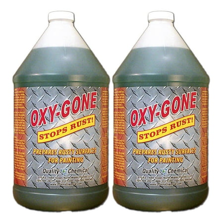 Oxy-Gone Rust Remover & Metal Treatment - 2 gallon (The Best Rust Treatment)