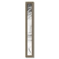thumbnail image 2 of ArtToFrames 4" x 40" Aged White Gold Picture Frame, 4x40 inch Silver Wood Poster Frame (WOM-2036),  Pack, 2 of 7