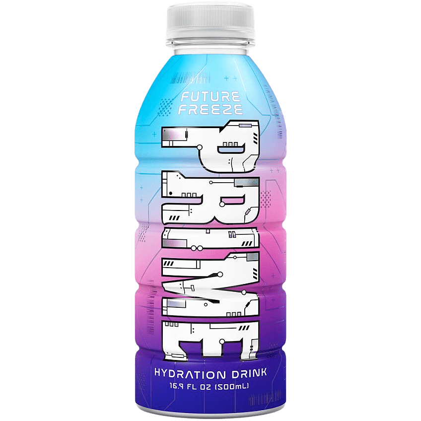 Prime Hydration Sports Drink Berry Freeze,Future Freeze & Cherry Freeze VARIETY PACK, Electrolyte Enhanced,250mg BCAAs,Antioxidants,Low Sugar, 16.9 FL OZ (6 PACK)